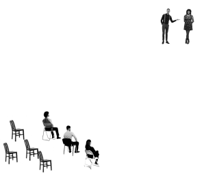 People attending an event